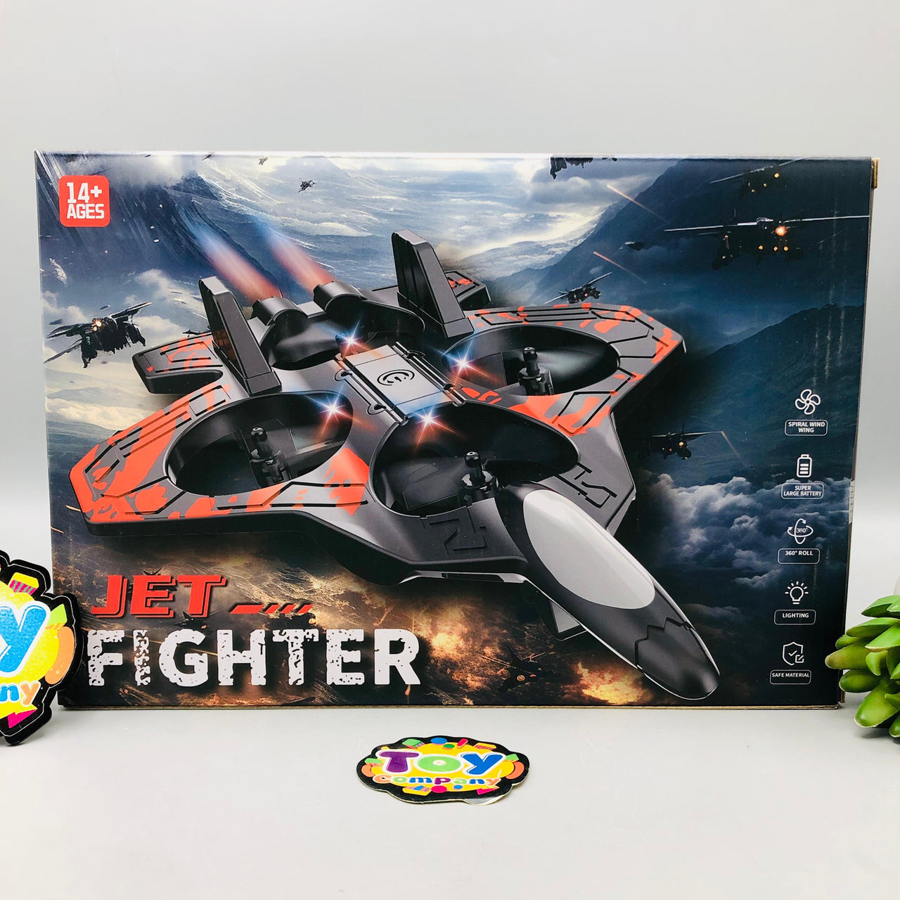 2.4GHz RC Combat Flying Fighter Jet