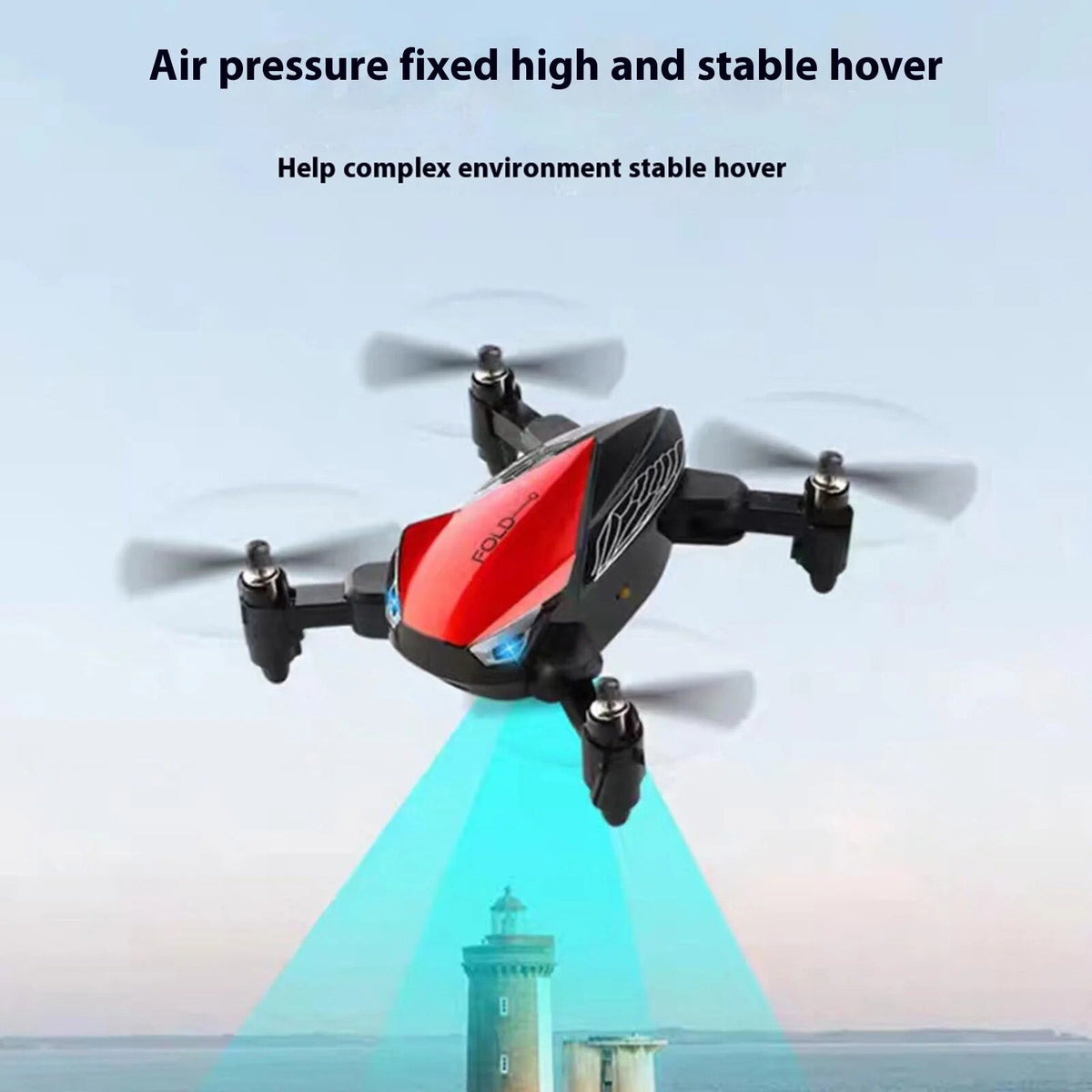 2.4GHz RC Foldable Mini Drone