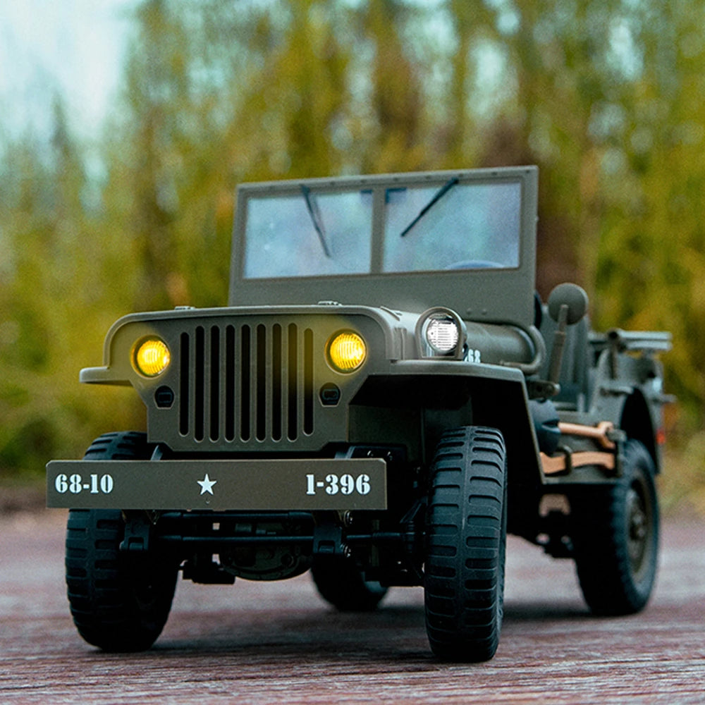 1:10 RC 2.4GHz Military 4x4 Jeep