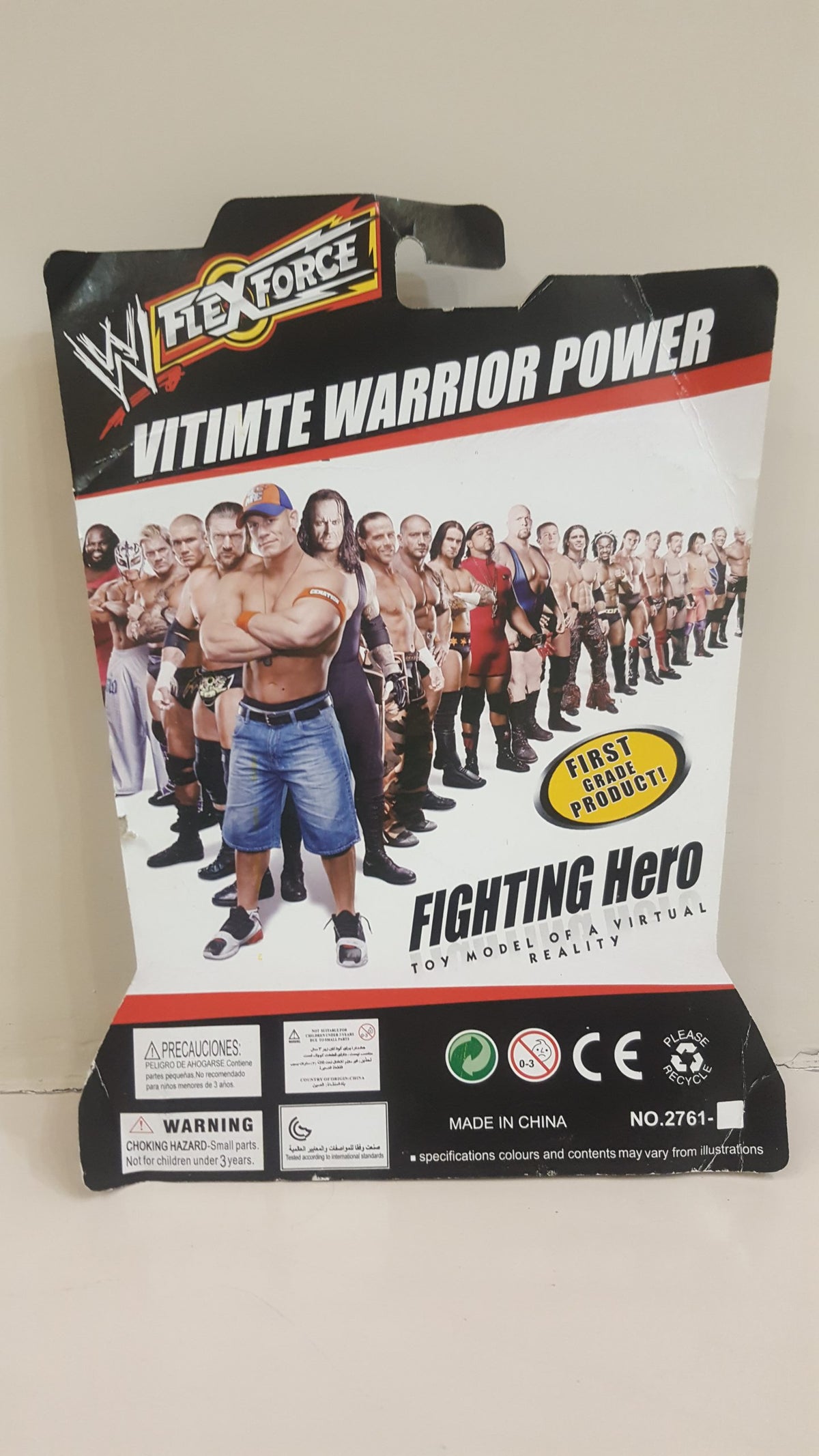 WWE Flex Force Fighting Hero with Acessories-6 inch
