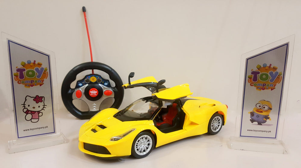Rechargeable Top Speed R/C Car - Yellow