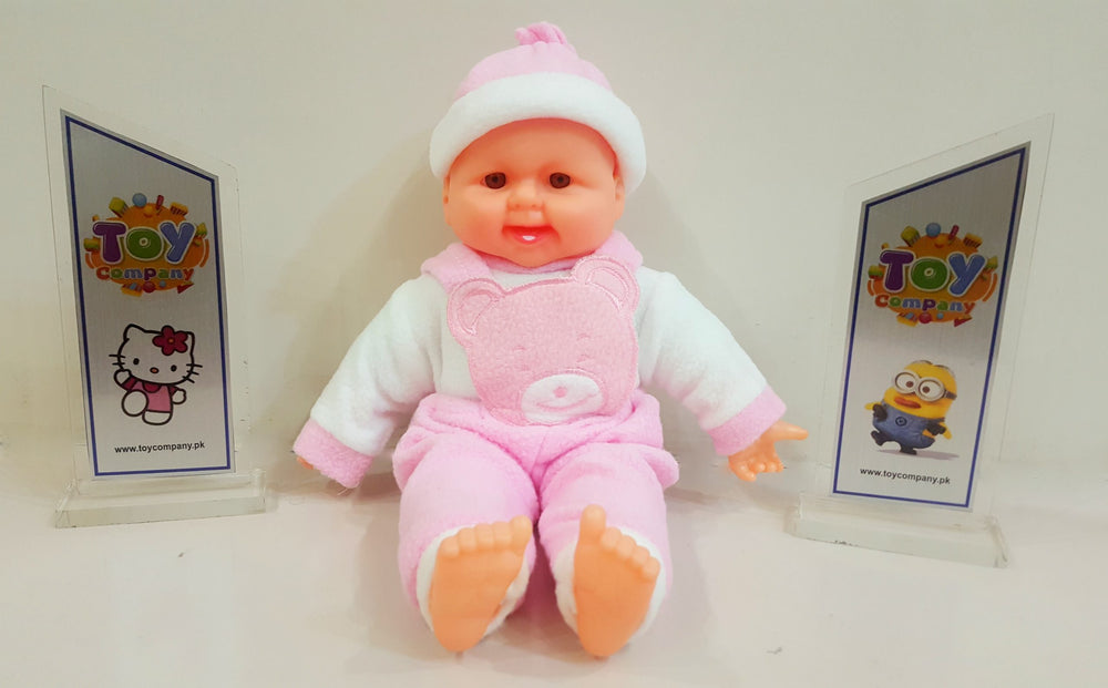 Laughing Baby with Sound – Pink