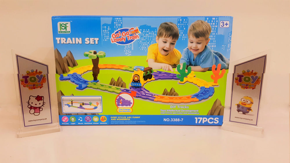 Train Track With Light And Sound Locomotive - PlayKing