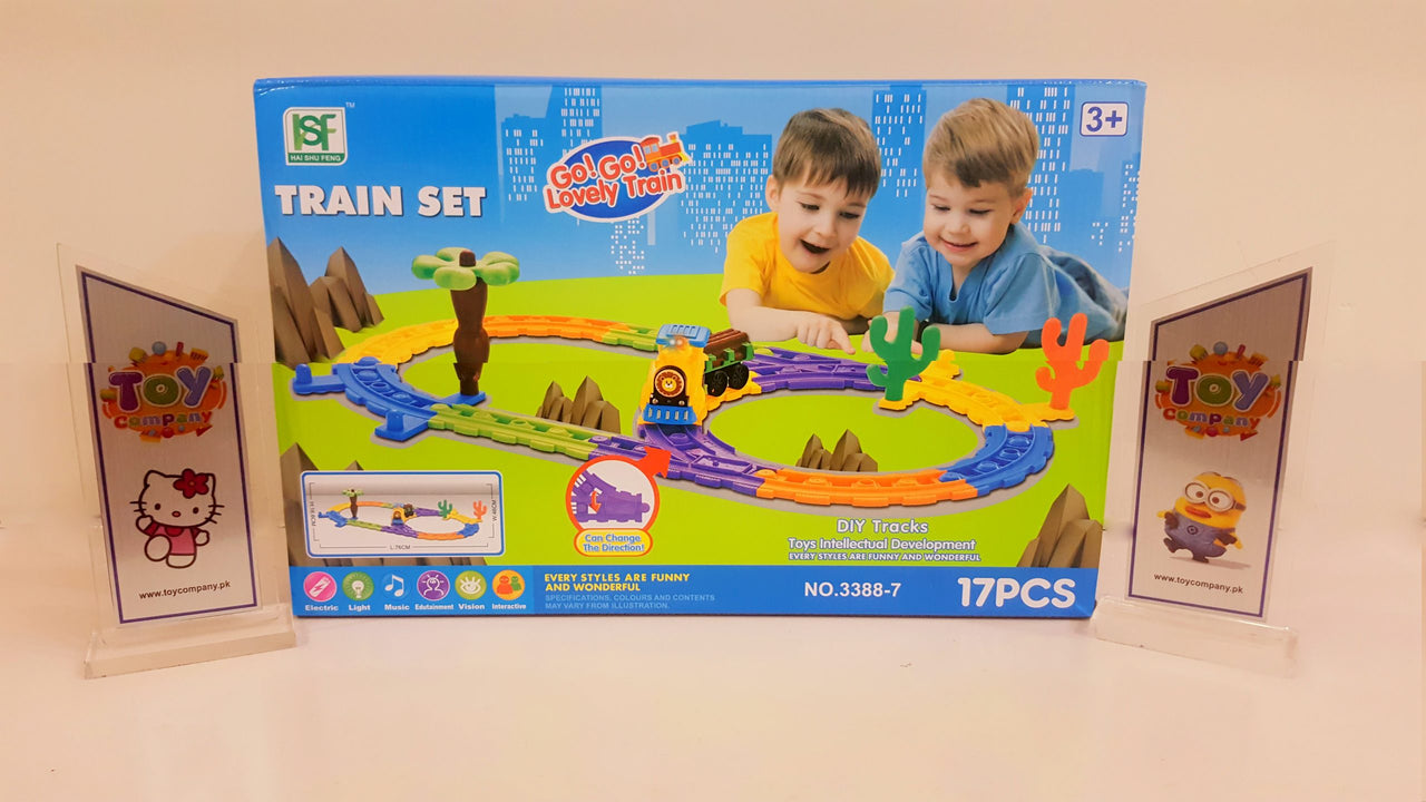 Train Track With Light And Sound Locomotive - PlayKing
