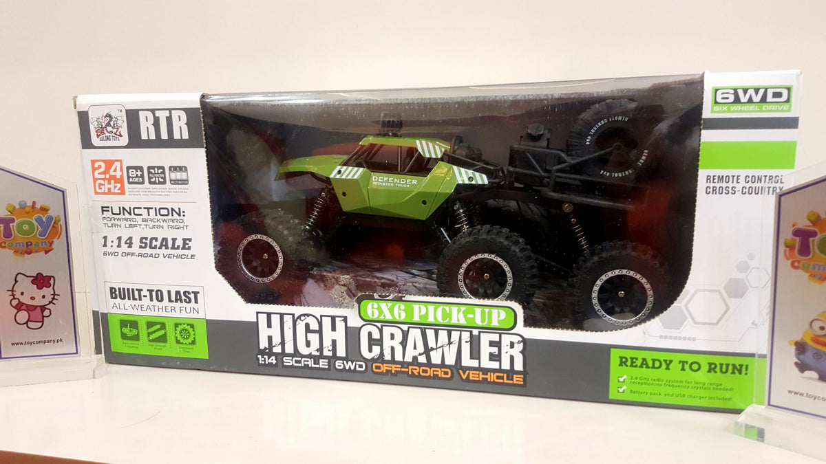 R/C Rock Crawler RTR 6x6 with 2.4Ghz