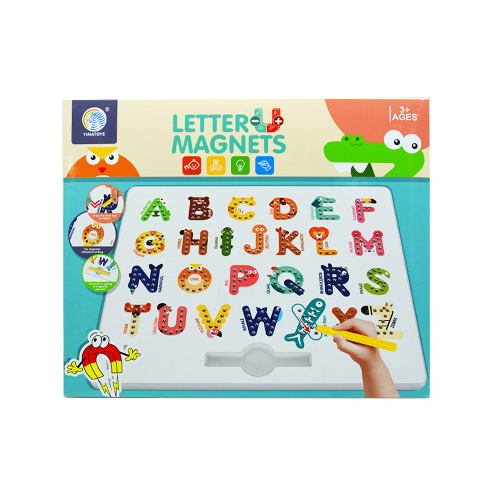 Creative Magnetic Cartoon Alphabets Board