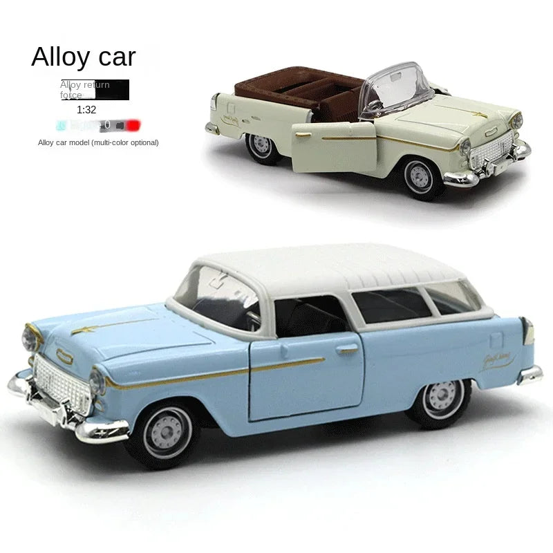 1:32 Diecast Pullback Cadillac Wagon Model Car - Assortment