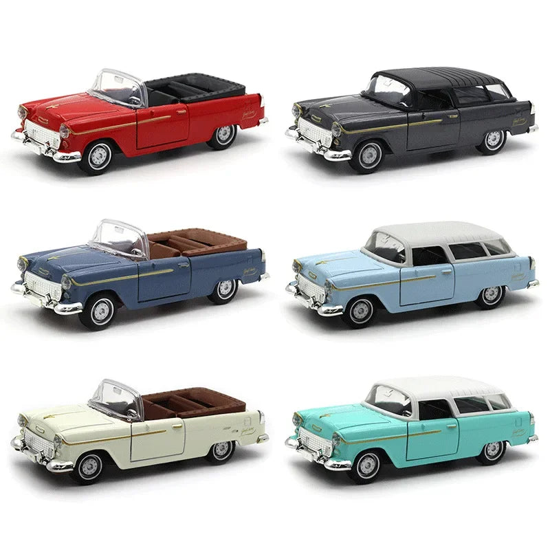 1:32 Diecast Pullback Cadillac Wagon Model Car - Assortment