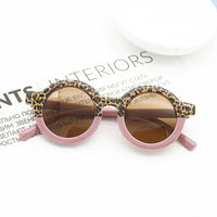 Kids Stylish Leopard Design Sunglasses