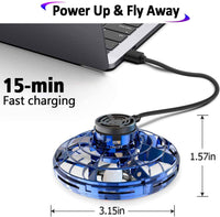 Mini UFO Induction Flying Saucer