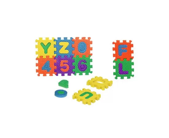36Pcs Eva Puzzle Alpha-Numeric Mat