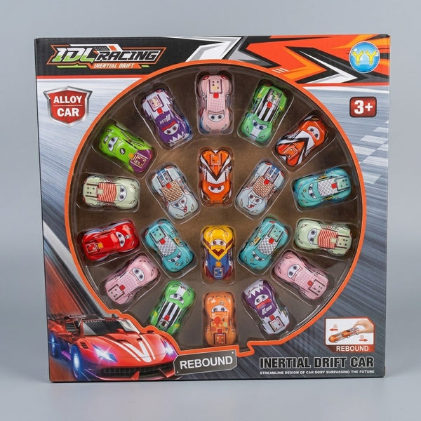 20Pcs Alloy Mini Pullback Racing Cars