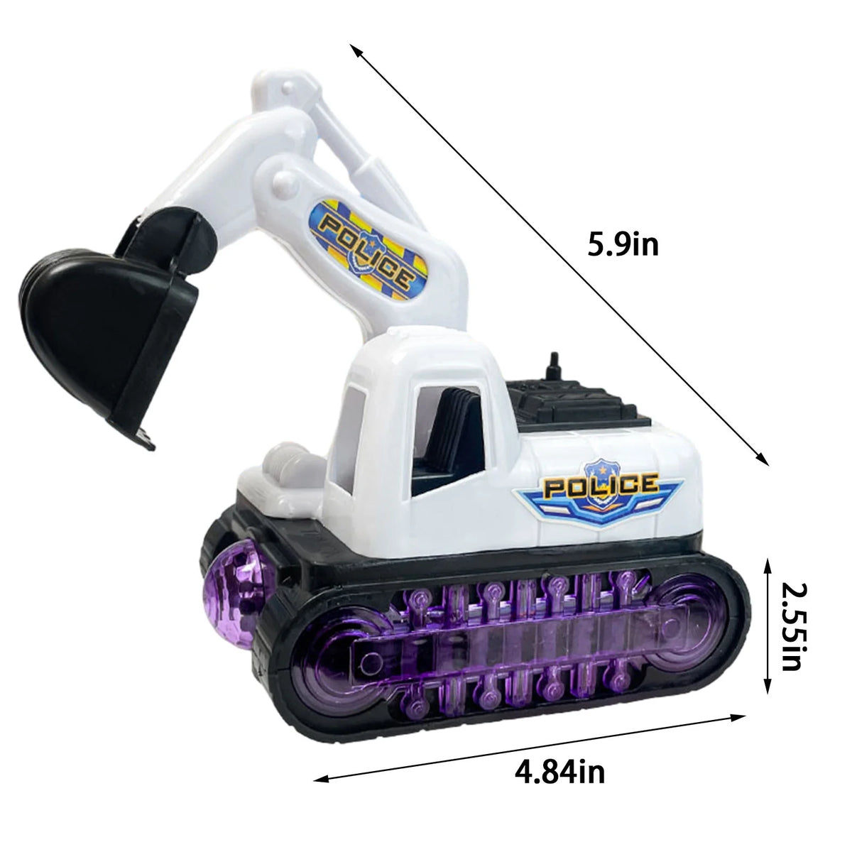 Electric Police Truck With Light & Sound