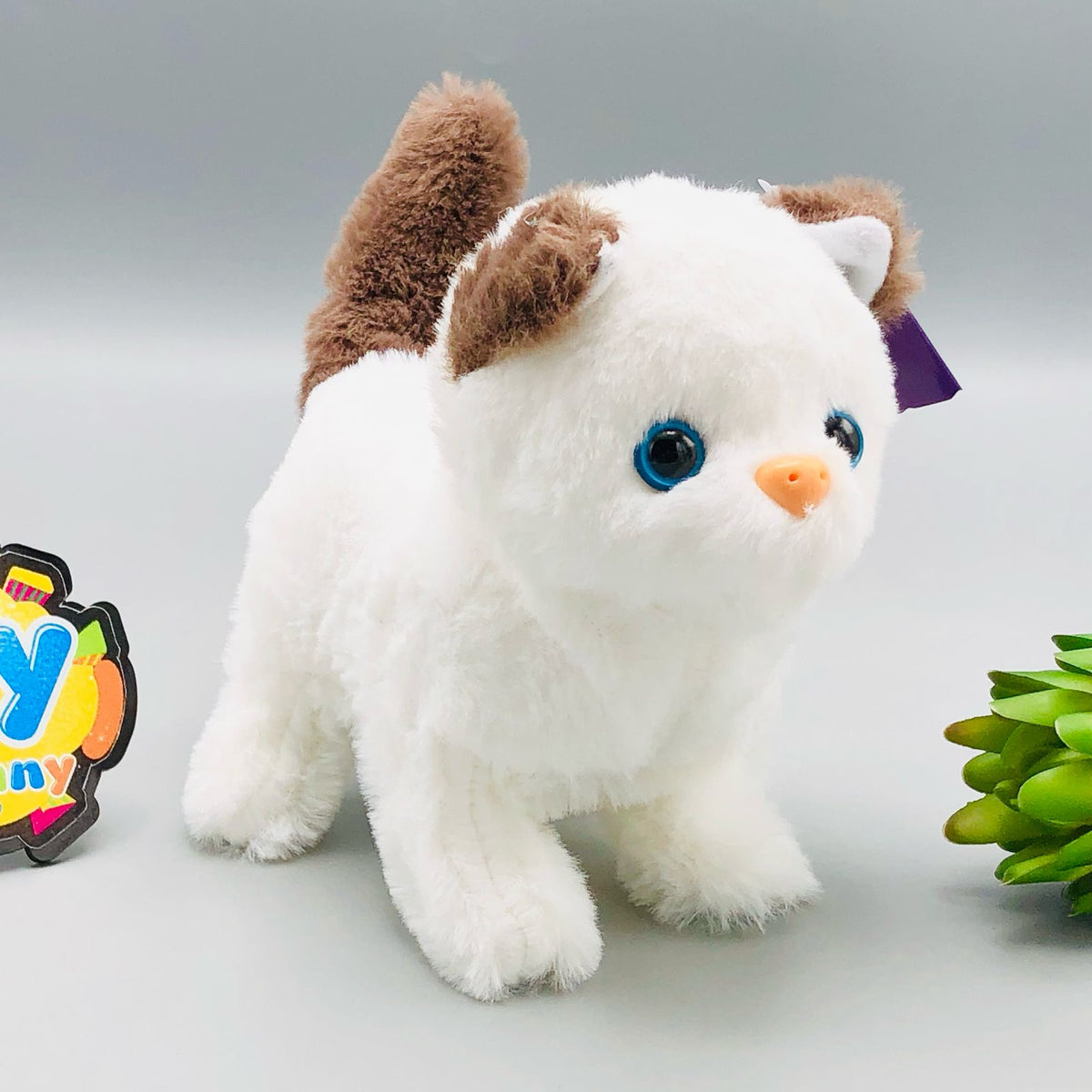 Cute Walking Plush Pet Cat with Sound