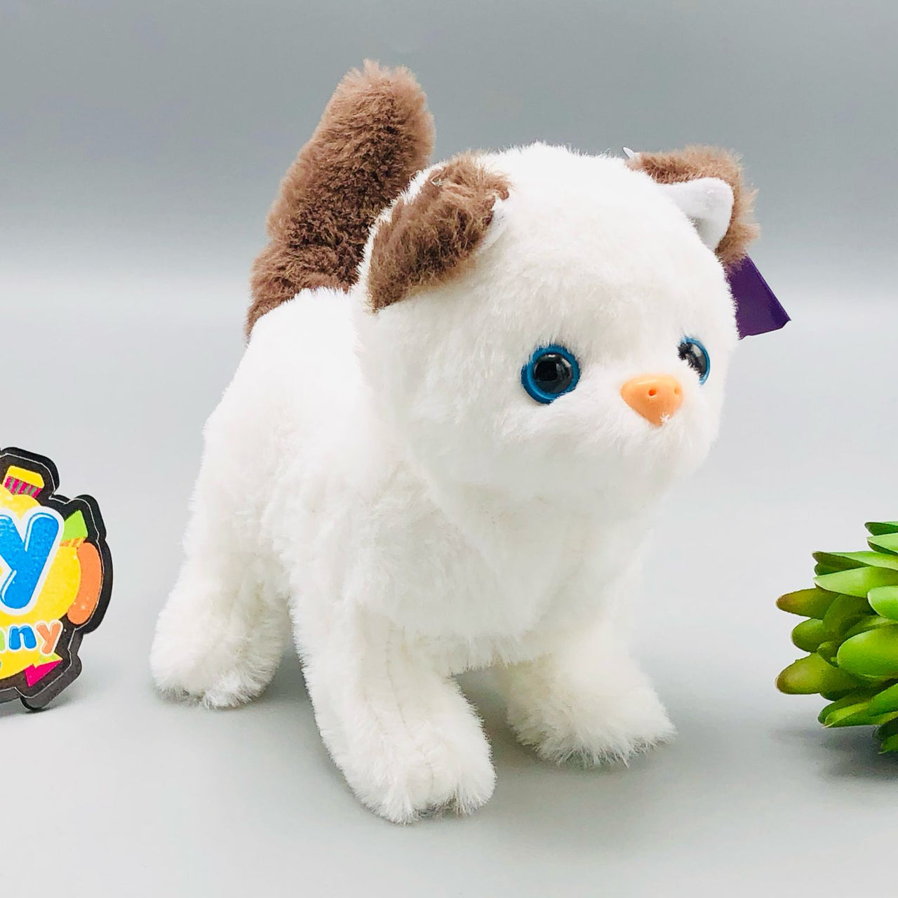 Cute Walking Plush Pet Cat with Sound