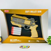 Metal Manual Soft Bullet Emission Gun