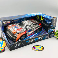 Remote Control LED Lights Racing Car