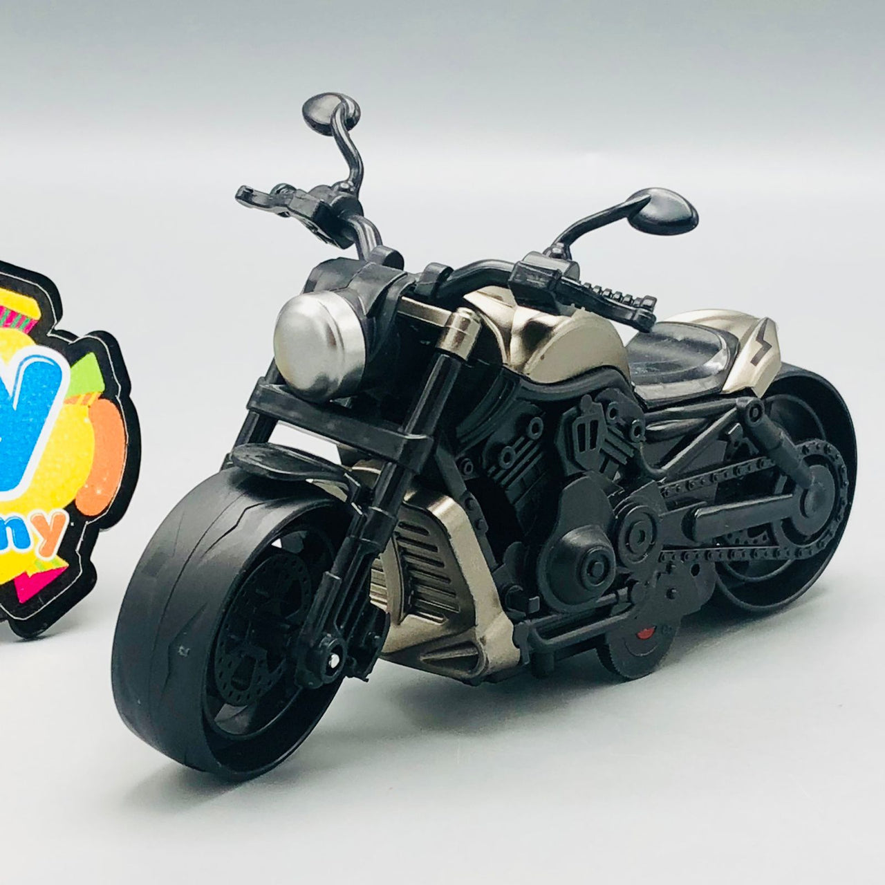 1Pc Mini ABS Inertial Cool Design Motorcycle Model
