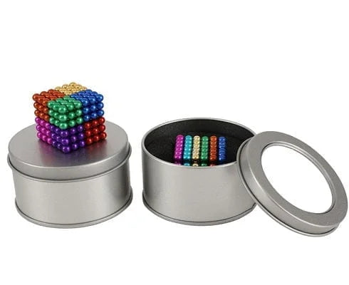 216Pcs Colorful Magnetic Bucky Balls With Storage Box