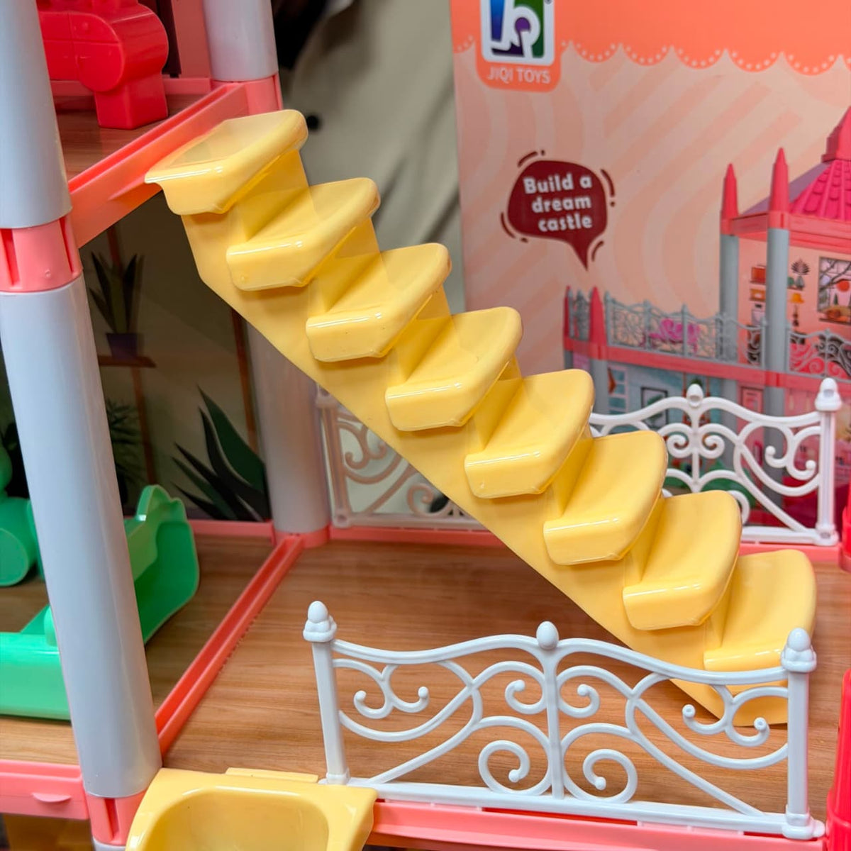 DIY 3 Floor Dream Castle Princess Doll House