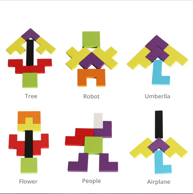 Wooden Intelligence Puzzle For Kids