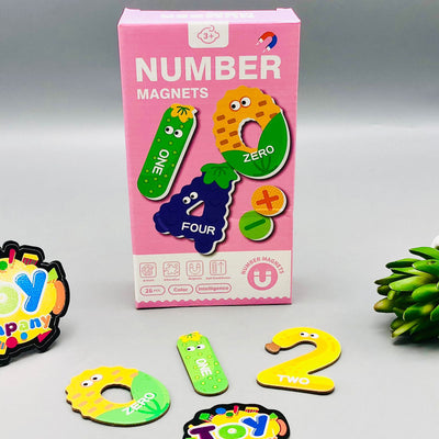 Montessori Jigsaw Magnetic Number Puzzle Pieces