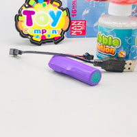 16 Holes Electric Unicorn Colorful Bubble Gun