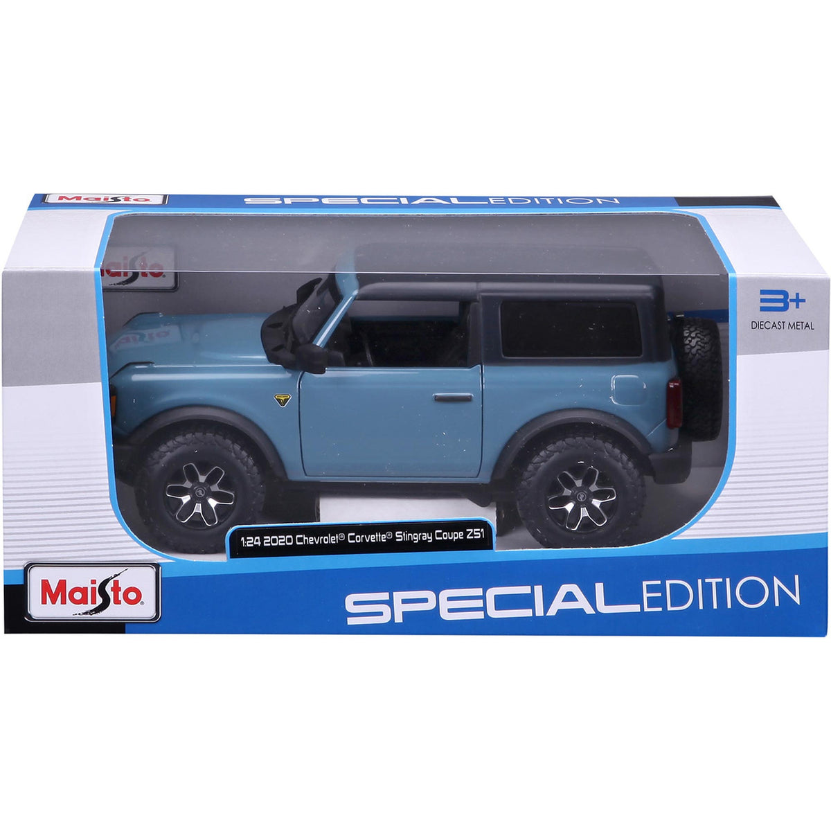 1:24 Maisto 2021 Ford Bronco Badlands