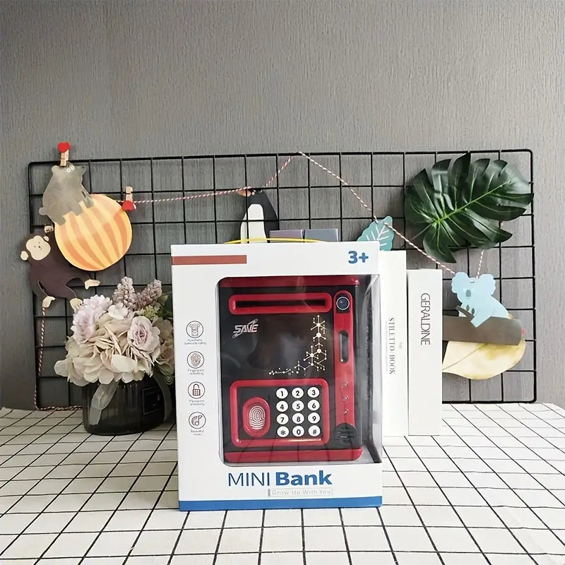 Battery Operated Face Recognition & Fingerprint ATM Machine