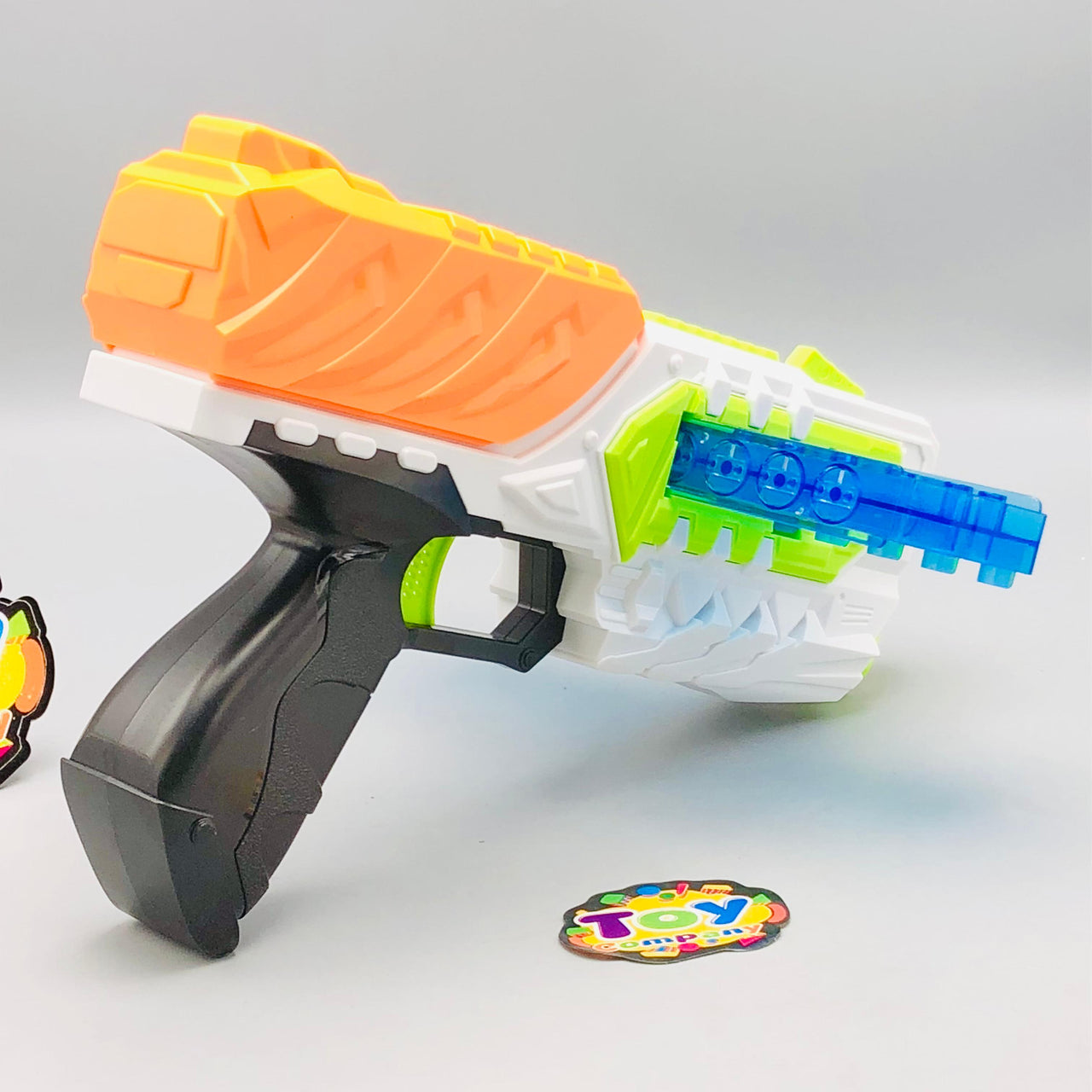 Manual Super Shoot Soft Bullet Gun With Rotating Target