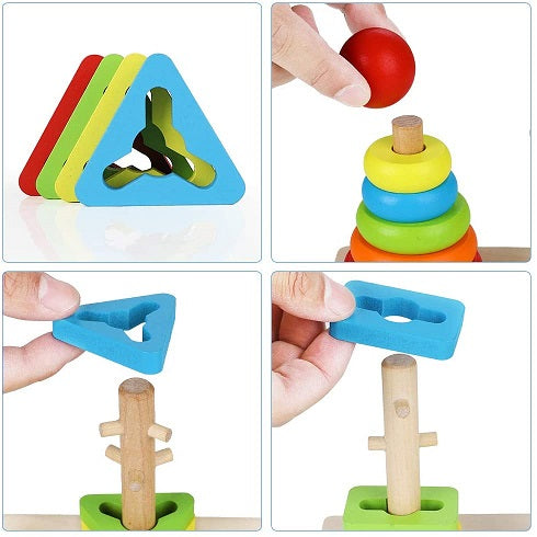 Rainbow Three-Column Tower
