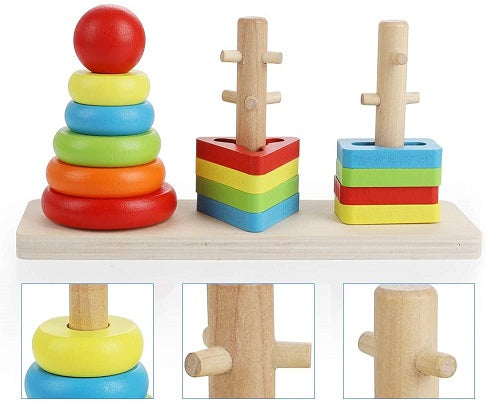 Rainbow Three-Column Tower