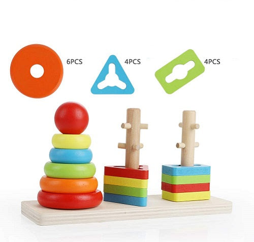 Rainbow Three-Column Tower