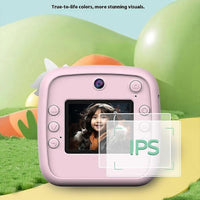 Kids Dual Camera Instant Digital Print Camera - Unicorn