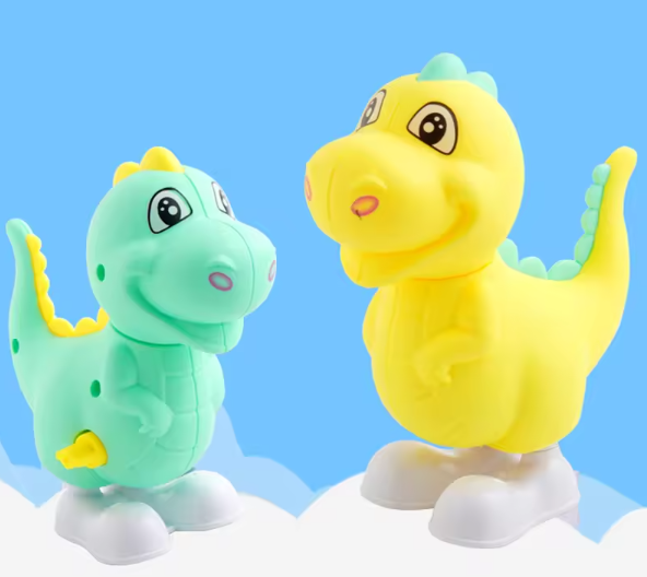 Kids Friction Dinosaur Wind-Up Toy - 1Pc