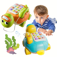 Kids Pull Along Turtle Musical Telephone
