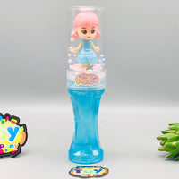 1Pc Mermaid Snowflake Crystal Slime Mud Bottle