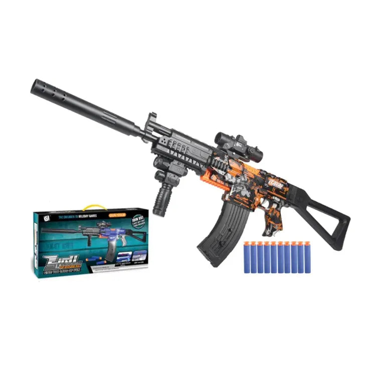 AK47 Shell Throwing Soft Bullet Gun