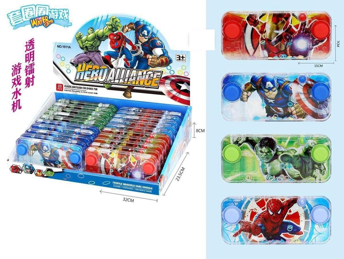 Avengers Ring Toss Double Water Game - 1Pc