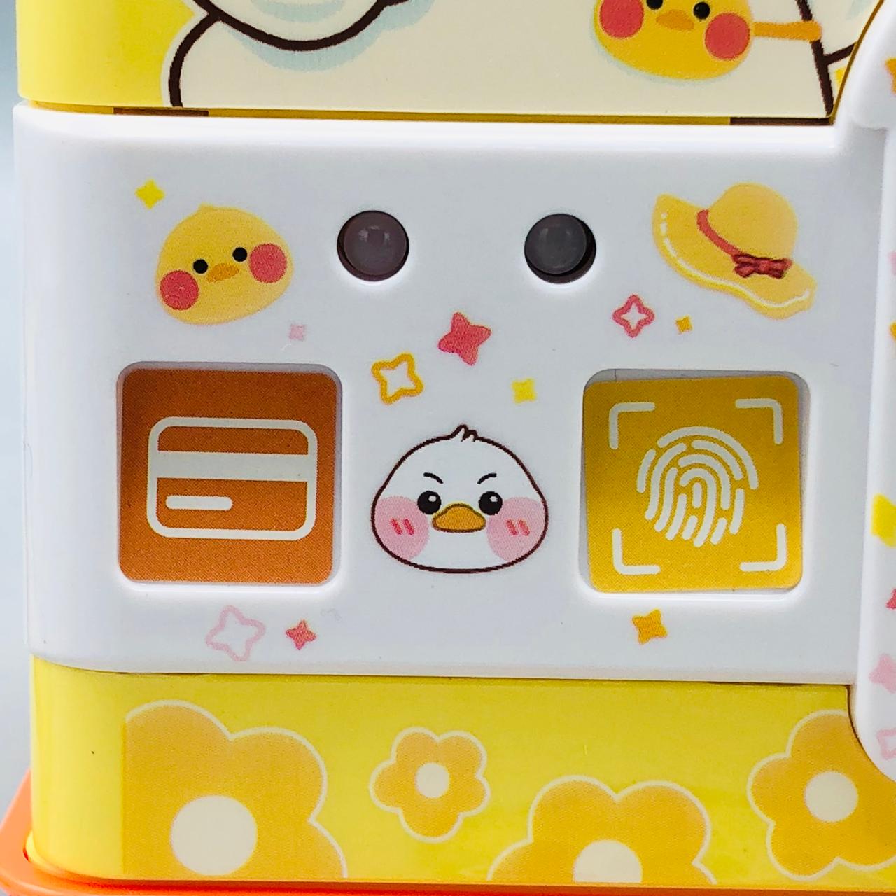Duck Fingerprint & Swipe Card Unlock Piggy Bank