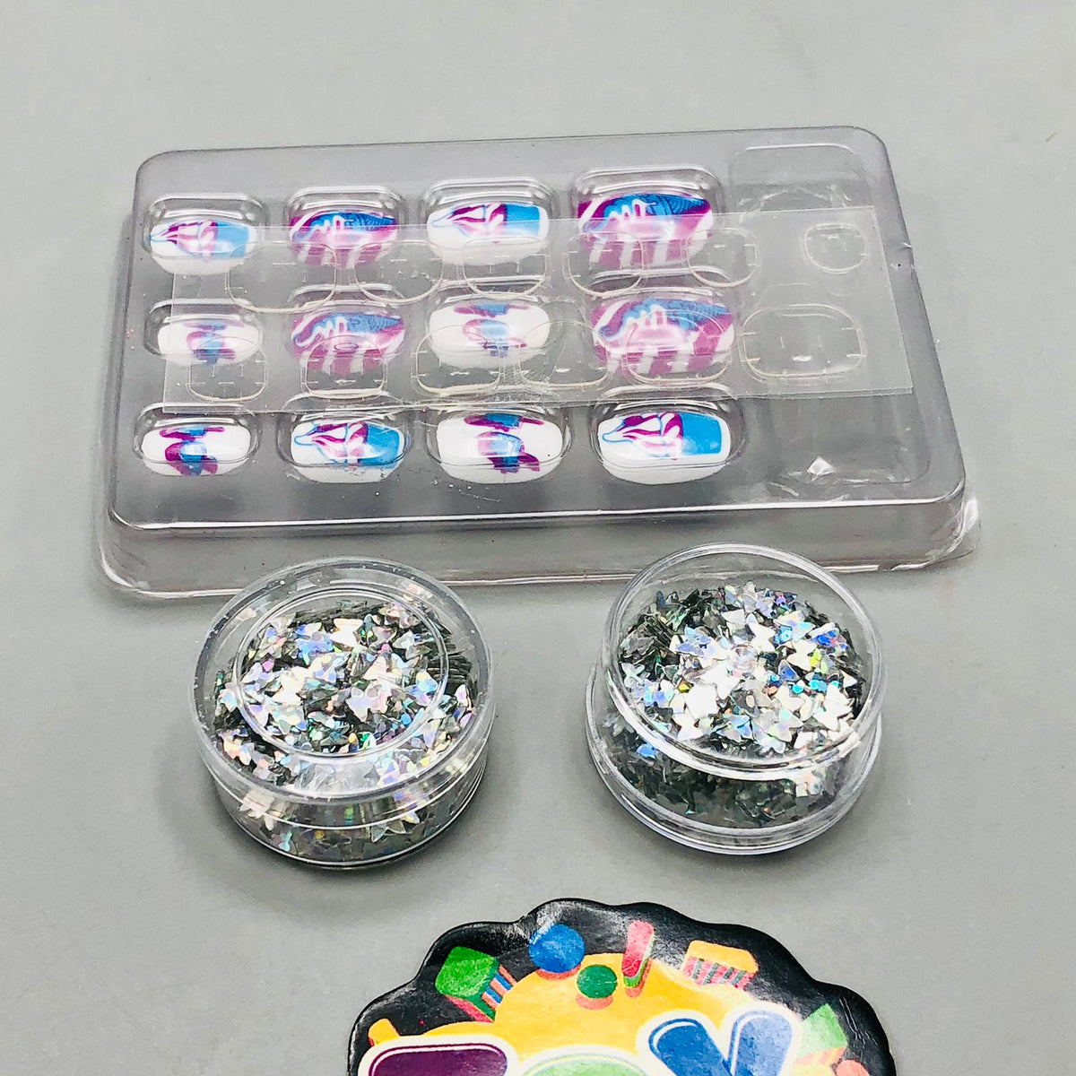 Girls Realistic Mermaid Make-up Set-19Pcs