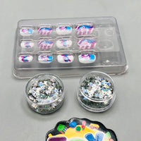 Girls Realistic Mermaid Make-up Set-19Pcs