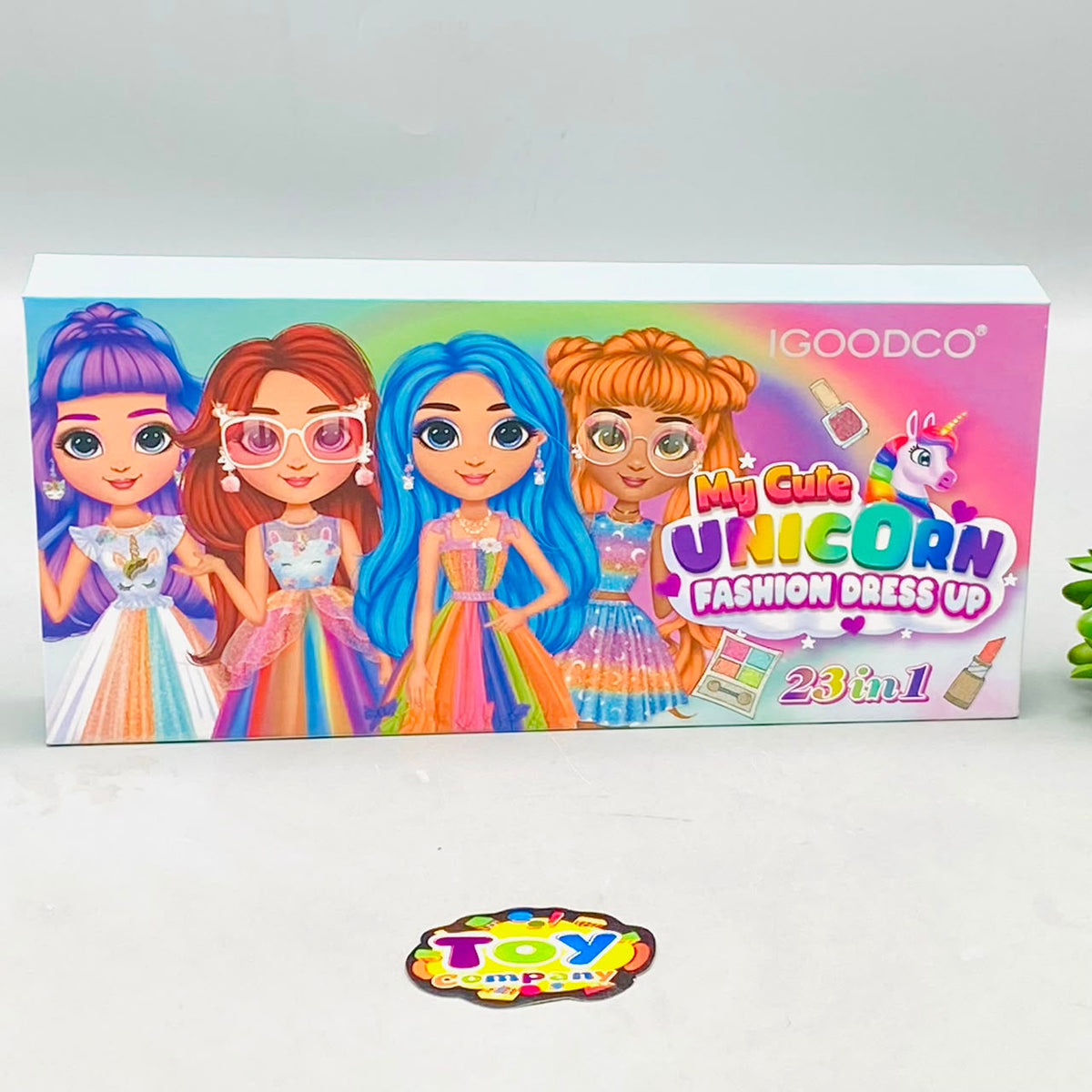 23Pcs Realistic Unicorn Makeup Kit