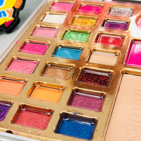 37Pcs Realistic Eye Makeup Briefcase