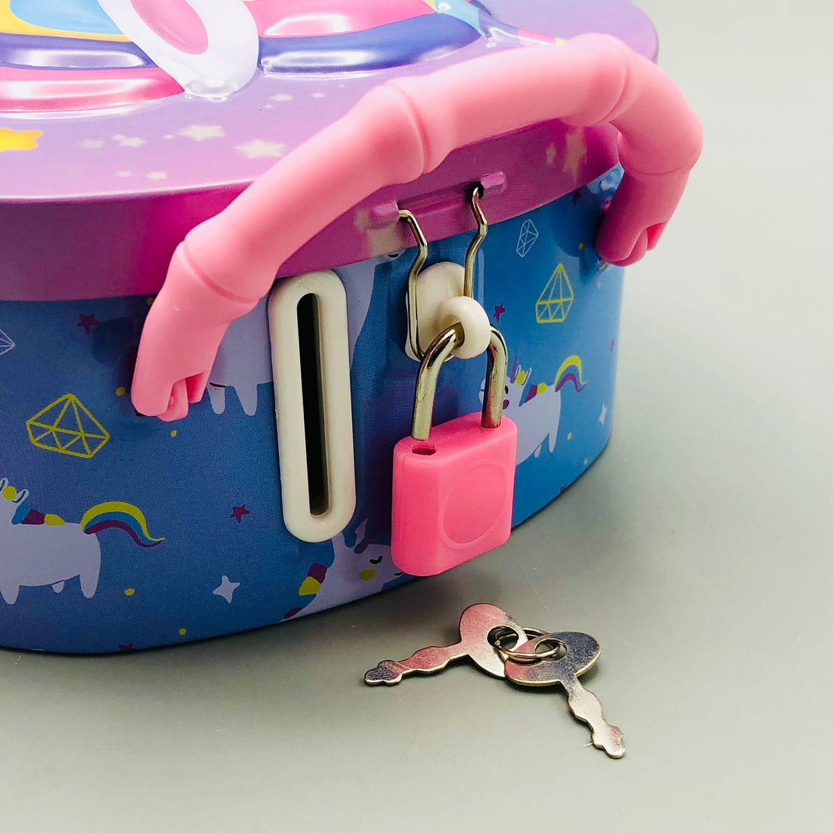 Unicorn Themed Kids Coin Saving Box