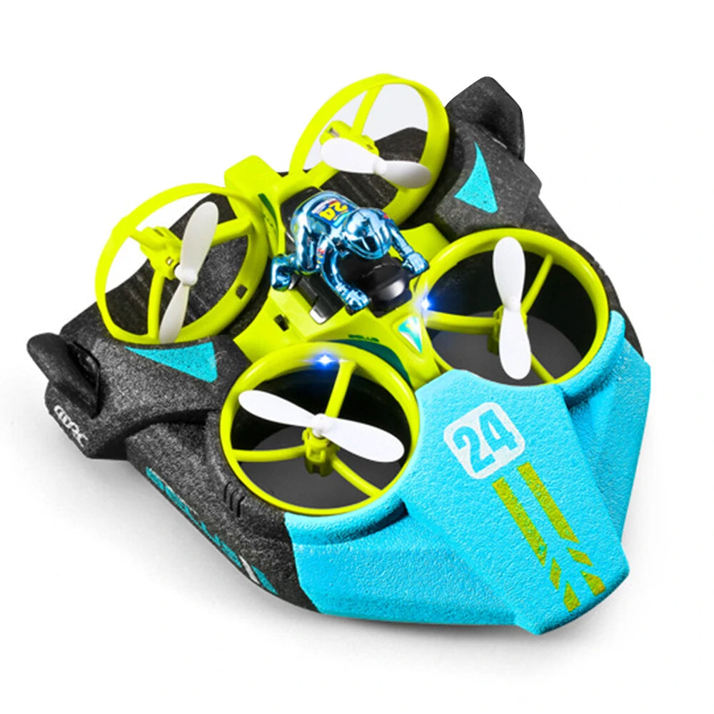3in1 RC Quadcopter Flying Bike With Lights