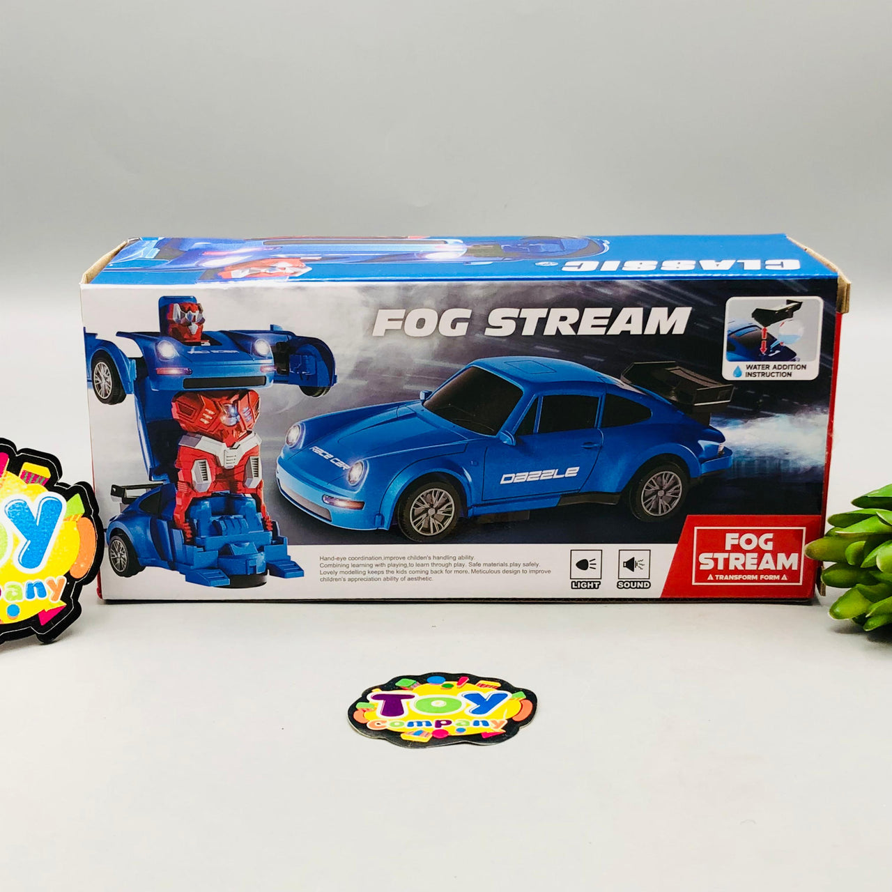 Electric Deformation Classic Spray Car With Light & Sound