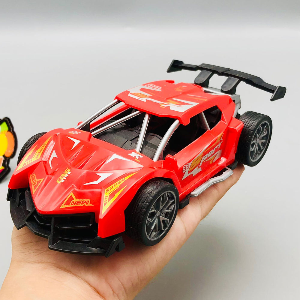 ABS Friction Pullback Racing Car - 1Pc