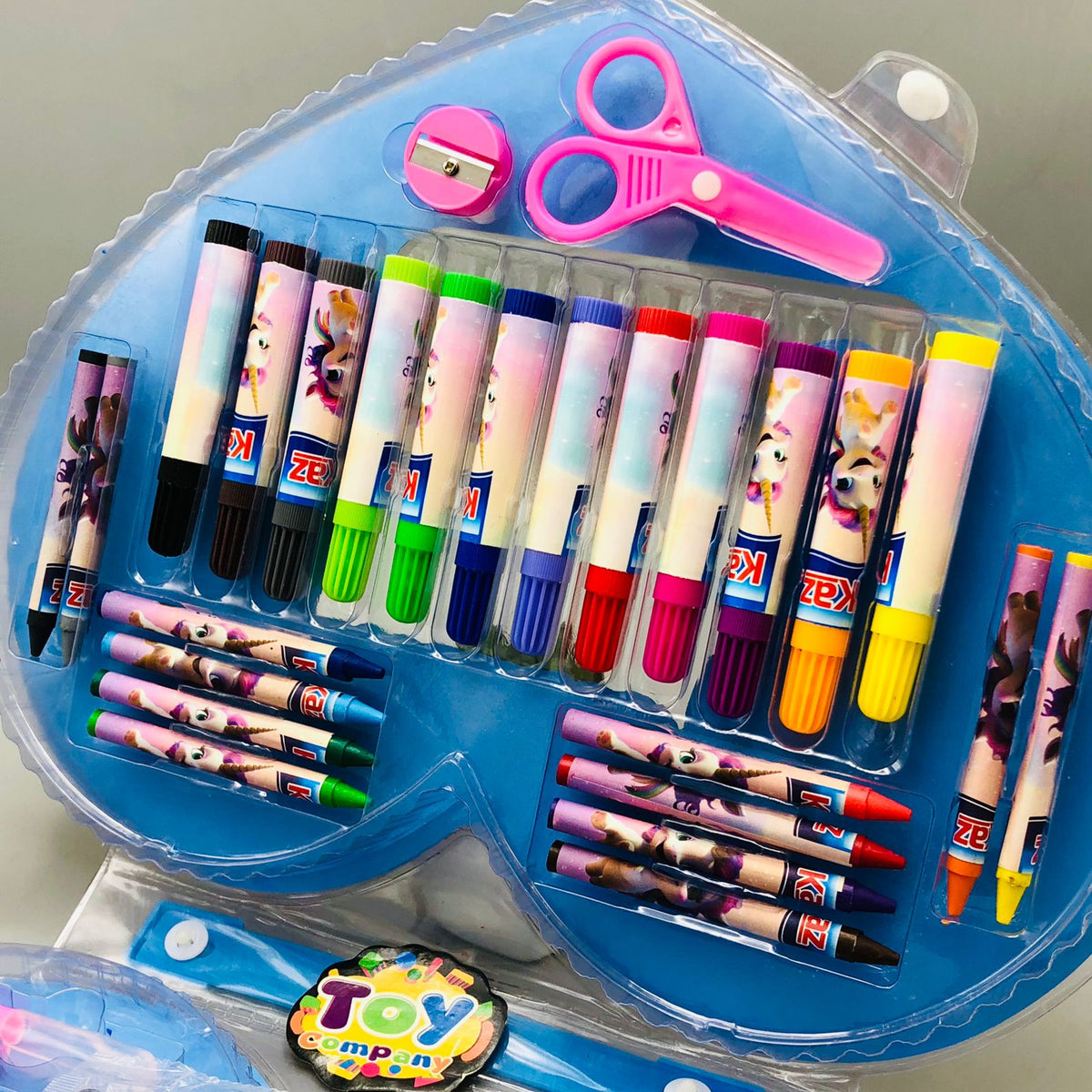 68Pcs Premium Unicorn Heart Kids Painting Set