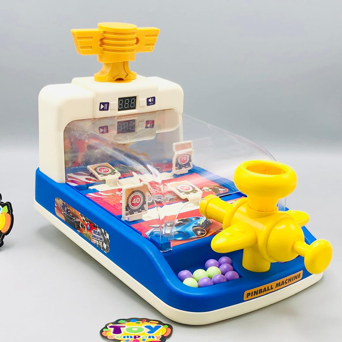 Hot Wheel Electric Scoring Pinball Machine